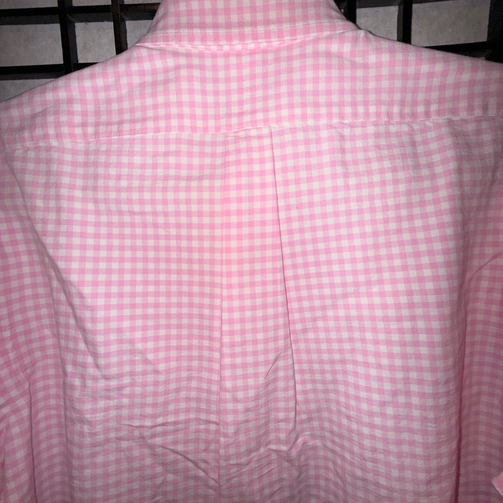 Polo by Ralph Lauren Light Pink Checkered Men's Shirt - Picture 9 of 11